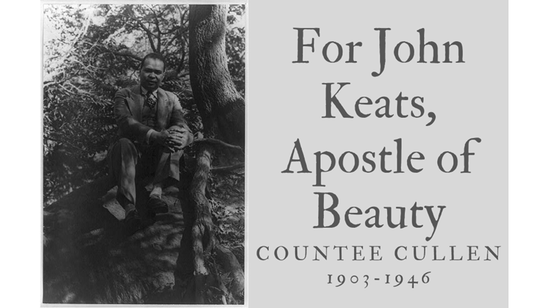 FOR JOHN KEATS, APOSTLE OF BEAUTY