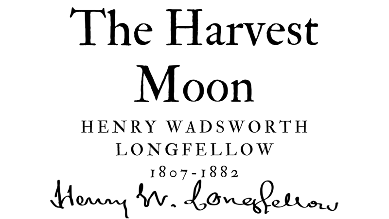 THE HARVEST MOON