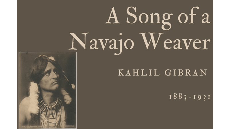 A SONG OF A NAVAJO WEAVER