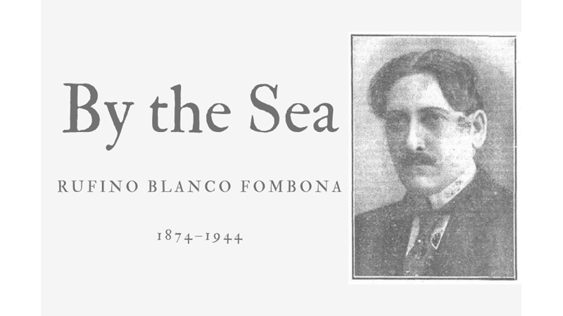 BY THE SEA - RUFINO BLANCO FOMBONA