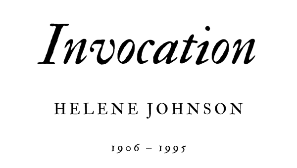 INVOCATION - HELENE JOHNSON - Friendz10