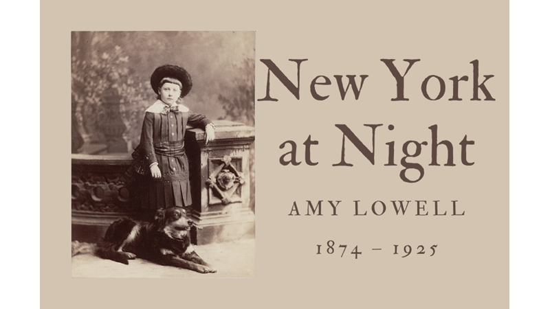 NEW YORK AT NIGHT - AMY LOWELL - Friendz10