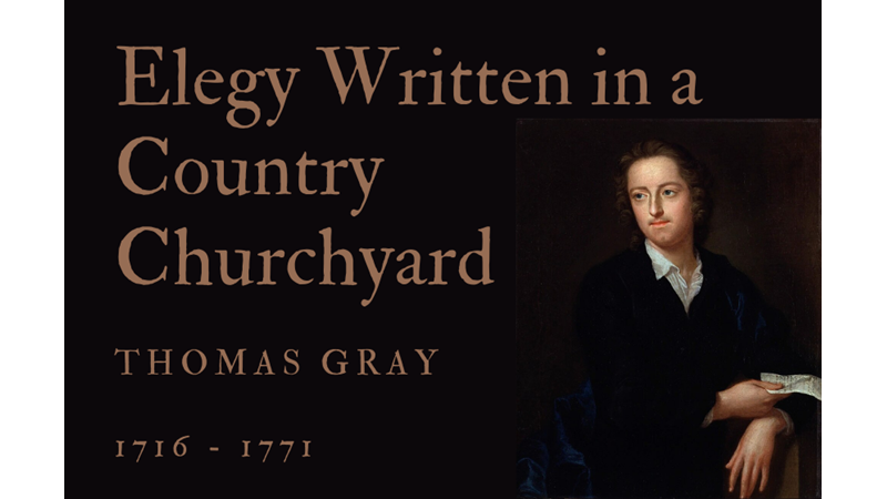 ELEGY WRITTEN IN A COUNTRY CHURCHYARD - THOMAS GRAY - Friendz10