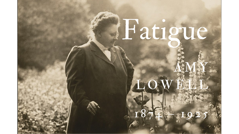 FATIGUE - AMY LOWELL - Friendz10